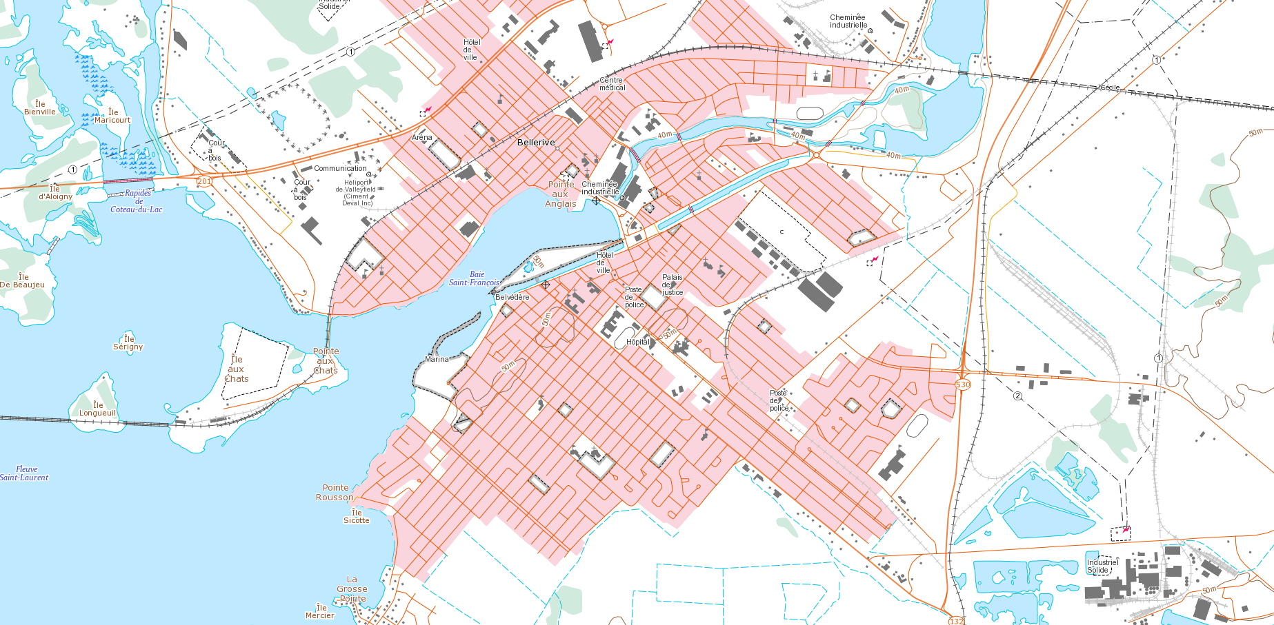 carte emplacement